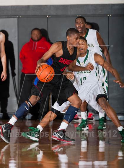 Thumbnail 1 in DeSoto @ Dawson (McDonald's Texas Invitational) photogallery.