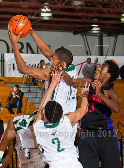 Thumbnail 3 in DeSoto @ Dawson (McDonald's Texas Invitational) photogallery.