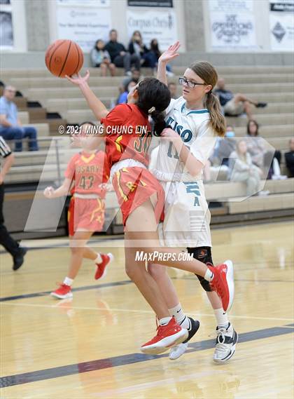 Thumbnail 3 in Aliso Niguel vs. Rosary Academy (Tom Riach Tournament) photogallery.