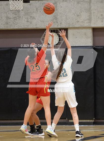 Thumbnail 2 in Aliso Niguel vs. Rosary Academy (Tom Riach Tournament) photogallery.