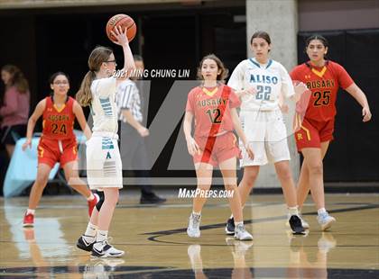 Thumbnail 1 in Aliso Niguel vs. Rosary Academy (Tom Riach Tournament) photogallery.