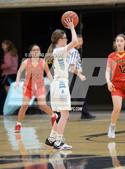 Thumbnail 2 in Aliso Niguel vs. Rosary Academy (Tom Riach Tournament) photogallery.