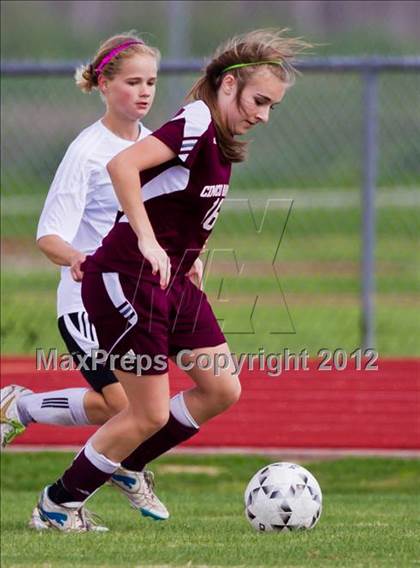 Thumbnail 3 in Cinco Ranch vs Dobie (Pearland Soccer Classic) photogallery.