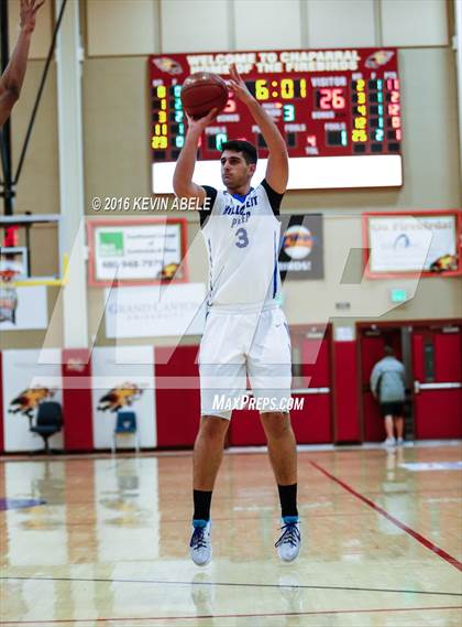 Thumbnail 1 in Hillcrest Prep vs Westbury Christian (Hoophall West Invitational) photogallery.