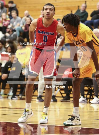 Thumbnail 3 in DeMatha vs. Bishop Loughlin (Spalding Hoophall Classic) photogallery.
