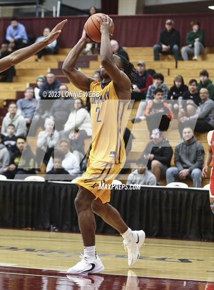 Thumbnail 2 in DeMatha vs. Bishop Loughlin (Spalding Hoophall Classic) photogallery.