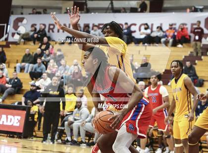 Thumbnail 1 in DeMatha vs. Bishop Loughlin (Spalding Hoophall Classic) photogallery.