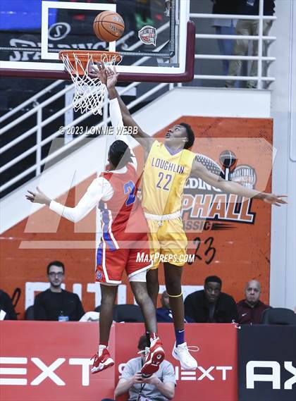 Thumbnail 2 in DeMatha vs. Bishop Loughlin (Spalding Hoophall Classic) photogallery.