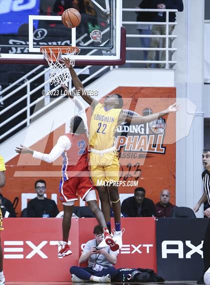 Thumbnail 3 in DeMatha vs. Bishop Loughlin (Spalding Hoophall Classic) photogallery.