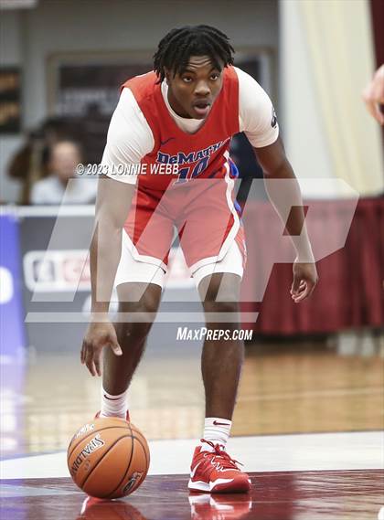Thumbnail 1 in DeMatha vs. Bishop Loughlin (Spalding Hoophall Classic) photogallery.