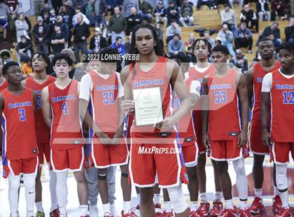 Thumbnail 3 in DeMatha vs. Bishop Loughlin (Spalding Hoophall Classic) photogallery.