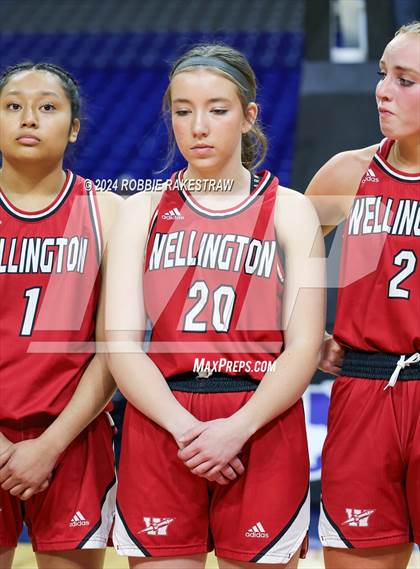 Thumbnail 1 in Nocona vs. Wellington (UIL 2A Basketball Semifinal Medal Ceremony) photogallery.