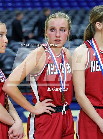 Thumbnail 1 in Nocona vs. Wellington (UIL 2A Basketball Semifinal Medal Ceremony) photogallery.