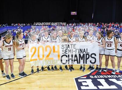 Thumbnail 2 in Nocona vs. Wellington (UIL 2A Basketball Semifinal Medal Ceremony) photogallery.