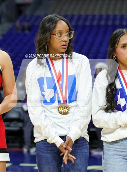 Thumbnail 1 in Nocona vs. Wellington (UIL 2A Basketball Semifinal Medal Ceremony) photogallery.