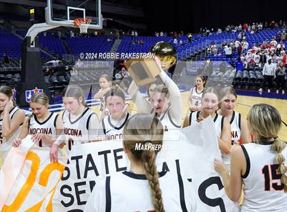 Thumbnail 1 in Nocona vs. Wellington (UIL 2A Basketball Semifinal Medal Ceremony) photogallery.