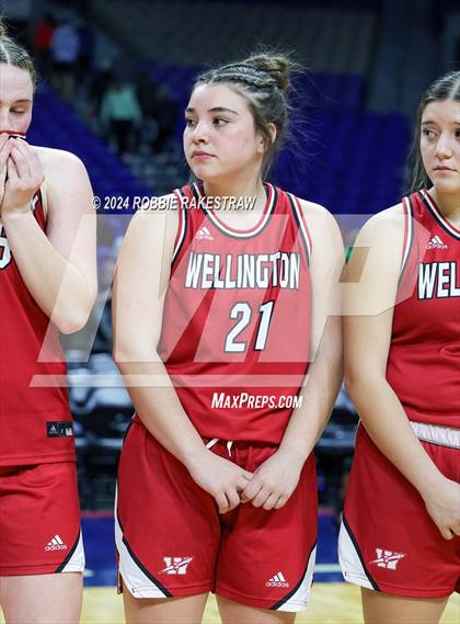 Thumbnail 3 in Nocona vs. Wellington (UIL 2A Basketball Semifinal Medal Ceremony) photogallery.