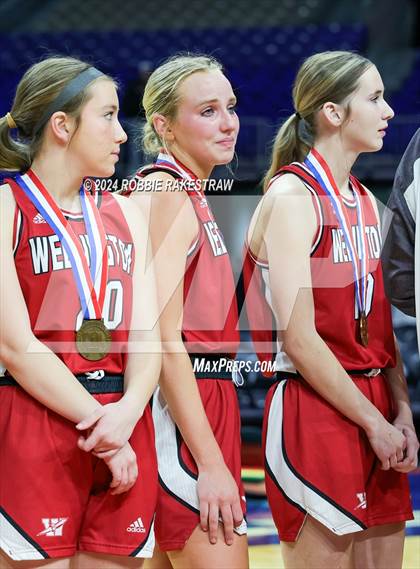 Thumbnail 3 in Nocona vs. Wellington (UIL 2A Basketball Semifinal Medal Ceremony) photogallery.