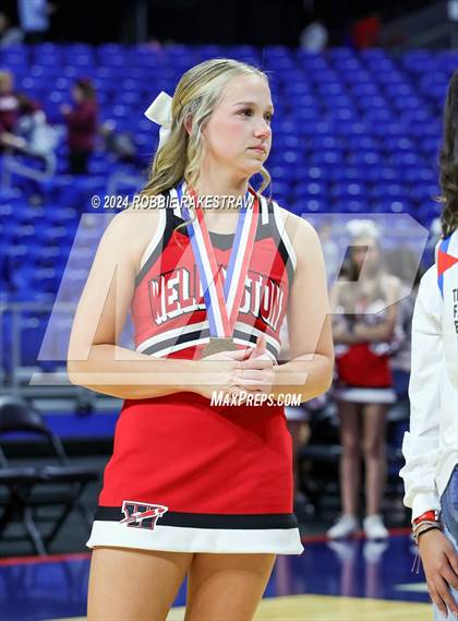 Thumbnail 1 in Nocona vs. Wellington (UIL 2A Basketball Semifinal Medal Ceremony) photogallery.