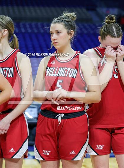 Thumbnail 2 in Nocona vs. Wellington (UIL 2A Basketball Semifinal Medal Ceremony) photogallery.