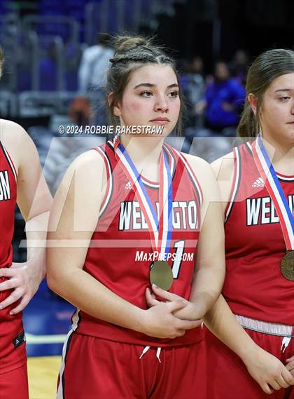 Thumbnail 3 in Nocona vs. Wellington (UIL 2A Basketball Semifinal Medal Ceremony) photogallery.