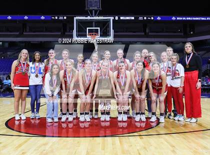 Thumbnail 3 in Nocona vs. Wellington (UIL 2A Basketball Semifinal Medal Ceremony) photogallery.