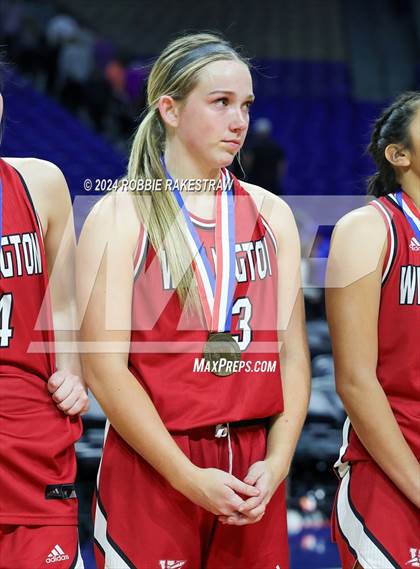 Thumbnail 1 in Nocona vs. Wellington (UIL 2A Basketball Semifinal Medal Ceremony) photogallery.