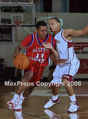 Thumbnail 2 in St. Anthony vs Scott County (Spalding Hoophall Classic) photogallery.