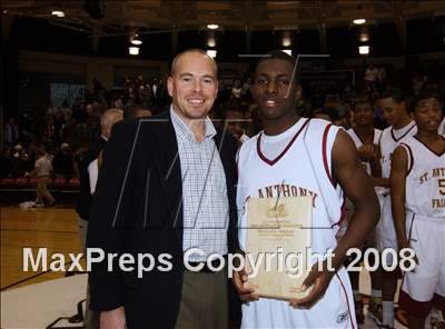 Thumbnail 1 in St. Anthony vs Scott County (Spalding Hoophall Classic) photogallery.