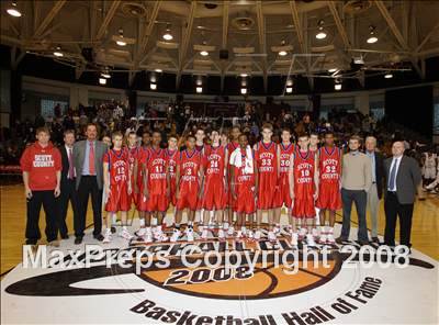 Thumbnail 1 in St. Anthony vs Scott County (Spalding Hoophall Classic) photogallery.