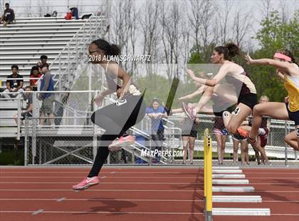 Thumbnail 1 in Section V Finals (Girls Hurdles) photogallery.