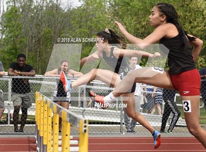 Thumbnail 2 in Section V Finals (Girls Hurdles) photogallery.