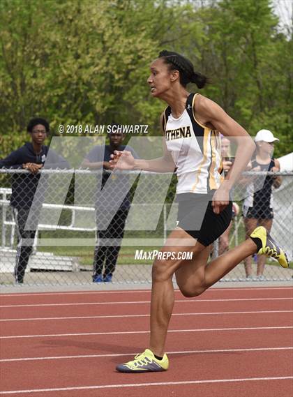 Thumbnail 2 in Section V Finals (Girls Hurdles) photogallery.