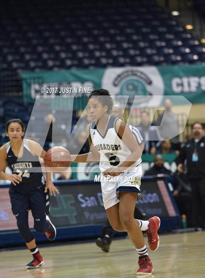 Thumbnail 3 in San Marcos vs. Mater Dei Catholic (CIF San Diego Division I Final) photogallery.