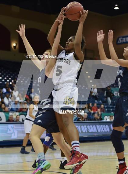 Thumbnail 3 in San Marcos vs. Mater Dei Catholic (CIF San Diego Division I Final) photogallery.