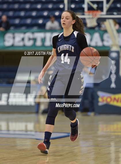 Thumbnail 2 in San Marcos vs. Mater Dei Catholic (CIF San Diego Division I Final) photogallery.