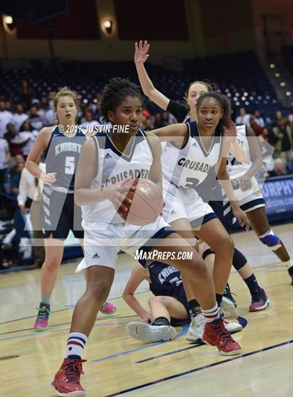 Thumbnail 3 in San Marcos vs. Mater Dei Catholic (CIF San Diego Division I Final) photogallery.
