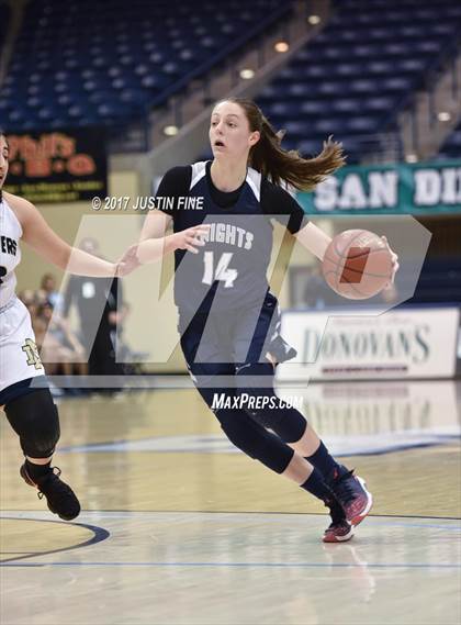 Thumbnail 1 in San Marcos vs. Mater Dei Catholic (CIF San Diego Division I Final) photogallery.