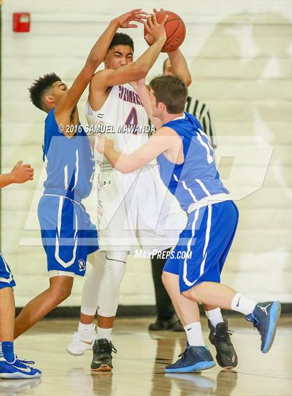 Thumbnail 3 in El Camino Real vs Chaminade (West Valley Thanksgiving Tip-Off Classic) photogallery.