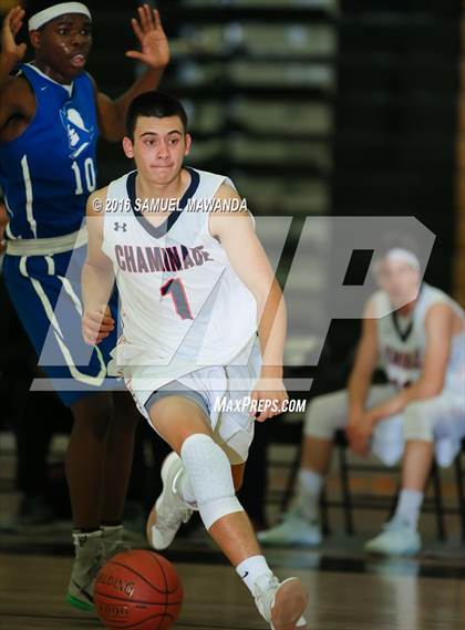 Thumbnail 2 in El Camino Real vs Chaminade (West Valley Thanksgiving Tip-Off Classic) photogallery.