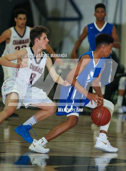 Thumbnail 2 in El Camino Real vs Chaminade (West Valley Thanksgiving Tip-Off Classic) photogallery.