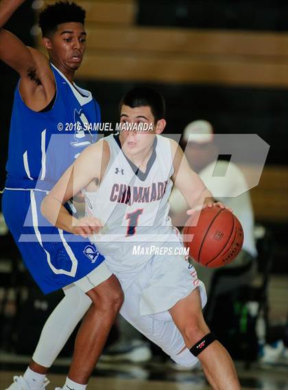 Thumbnail 3 in El Camino Real vs Chaminade (West Valley Thanksgiving Tip-Off Classic) photogallery.
