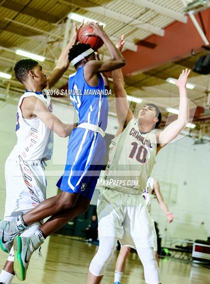 Thumbnail 1 in El Camino Real vs Chaminade (West Valley Thanksgiving Tip-Off Classic) photogallery.