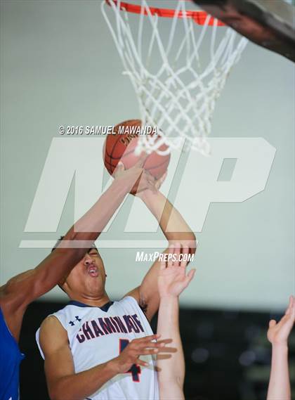 Thumbnail 1 in El Camino Real vs Chaminade (West Valley Thanksgiving Tip-Off Classic) photogallery.