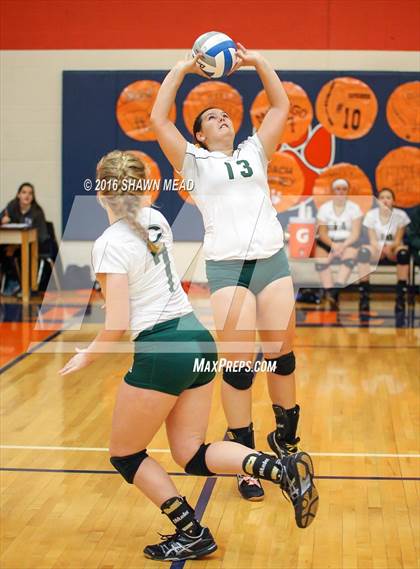 Thumbnail 1 in Coloma vs. Kalamazoo Christian (SAC Tournament) photogallery.