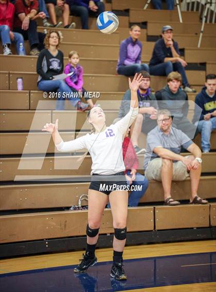 Thumbnail 3 in Coloma vs. Kalamazoo Christian (SAC Tournament) photogallery.