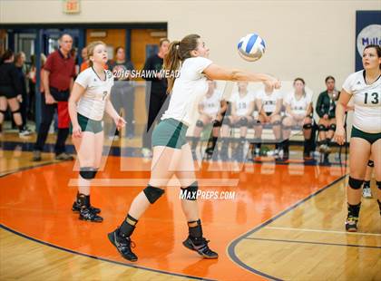 Thumbnail 3 in Coloma vs. Kalamazoo Christian (SAC Tournament) photogallery.