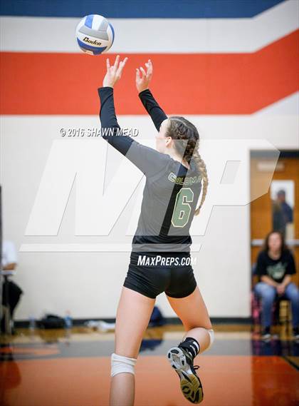 Thumbnail 2 in Coloma vs. Kalamazoo Christian (SAC Tournament) photogallery.