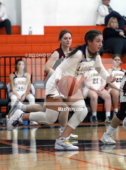 Thumbnail 2 in La Grange vs Halletsville (Schulenburg Lady Horn Varsity Tournament) photogallery.