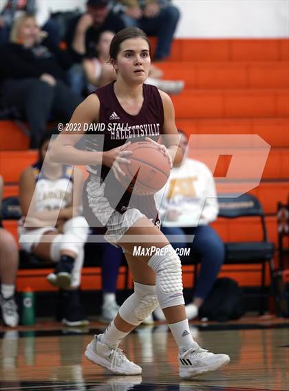 Thumbnail 3 in La Grange vs Halletsville (Schulenburg Lady Horn Varsity Tournament) photogallery.